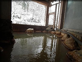 恵比寿屋の露天風呂