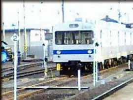飯坂線電車