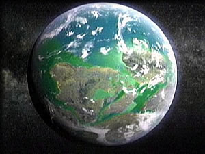 2億年前の地球の写真？