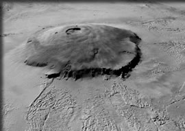 火星のオリュンポス山